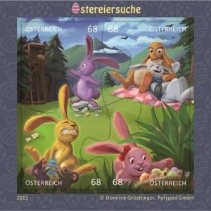 Austria Easter Stamps