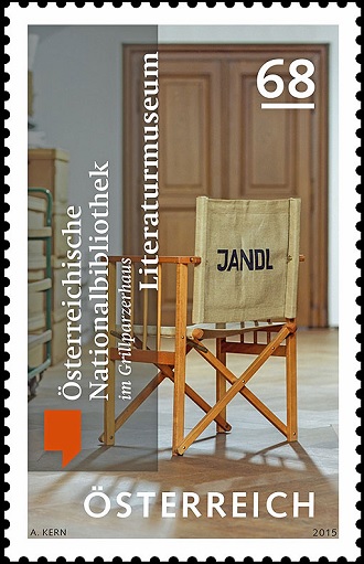 austria national library stamp