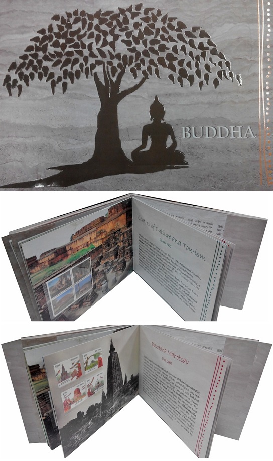 buddha stamp booklet