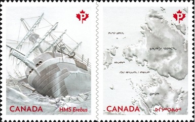 canada franklin expedition stamp