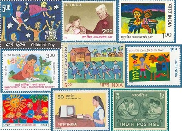childrens day stamps
