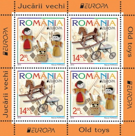 europa stamps romania