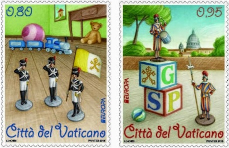 europa stamps vatican