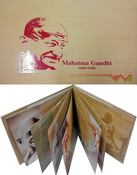 gandhi stamp booklet