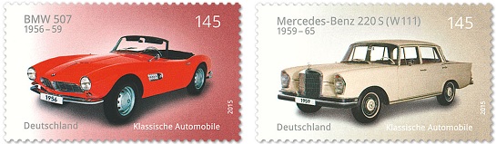 germany cars stamps