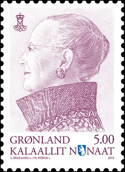 greenland definitive stamp