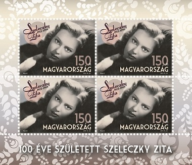 hungary zita stamp