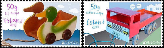 iceland europa stamps