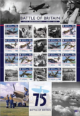 iom battle of britain stamps