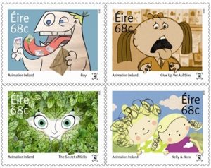 Irish Animation Stamps