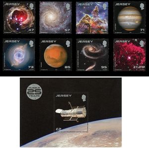 Jersey Hubble Stamps