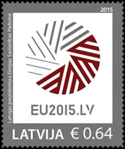 Latvia Eu Stamp