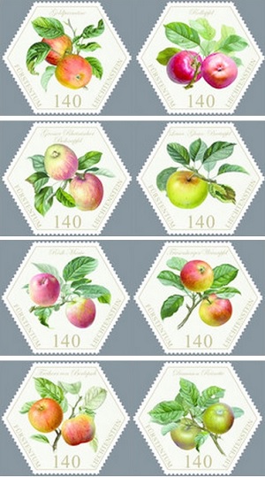 liech fruits stamps