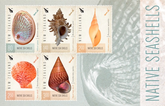 new zealand marine life stamps