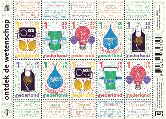 newzealand physics stamps