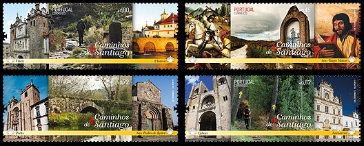 portugal santiago stamps