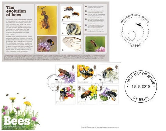 royal mail bee fdc