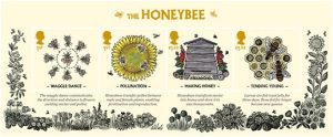 Royal Mail Honey Bee Miniature Sheet