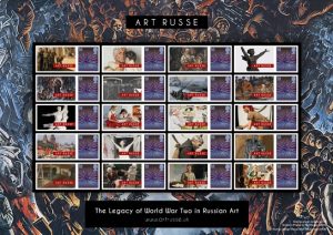 Russian Art Stamps