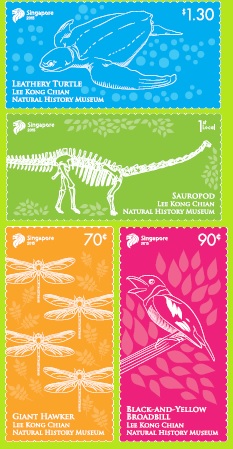 singapore natural history museum stamps
