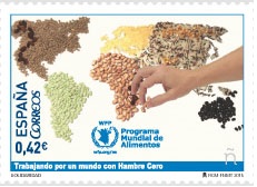 spain food programme stamp