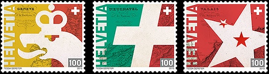 swiss geneva stamps