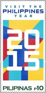 Visit Philippines Stamp